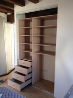 placard chambre ouvert
