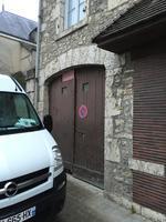 porte de grange avant remplacement